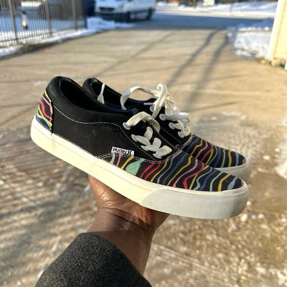 Hurley Suma Authentic Unisex Canvas Shoes Men’s Size 6 - Picture 11 of 13